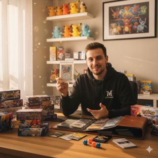 Ahoj, Pokémon trenéři! 🙋‍♂️ Za Mizerman.cz stojíme my, tým nadšenců, kteří sdílí vaši vášeň pro Pokémon TCG už od dětství!...