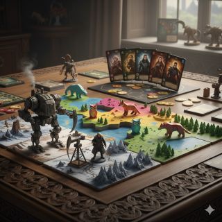 Scythe ⚔️, Zaklínač 🐺 a Krajina zvířat 🦊 na jednom stole? 🤯 Všechny tyto pecky mají dokonalý sólo režim! Už žádné čekání...